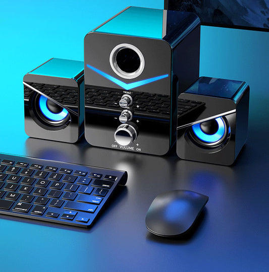 Desktop Speakers with Subwoofer - Wired / Bluetooth