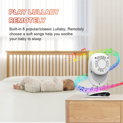 Monitor inteligente para bebés y mascotas con Wi-Fi inalámbrico HD 1080p - Para dispositivos móviles