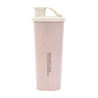 Botella de coctelera/proteína de trigo 100% paja - 450 ml - Biodegradable