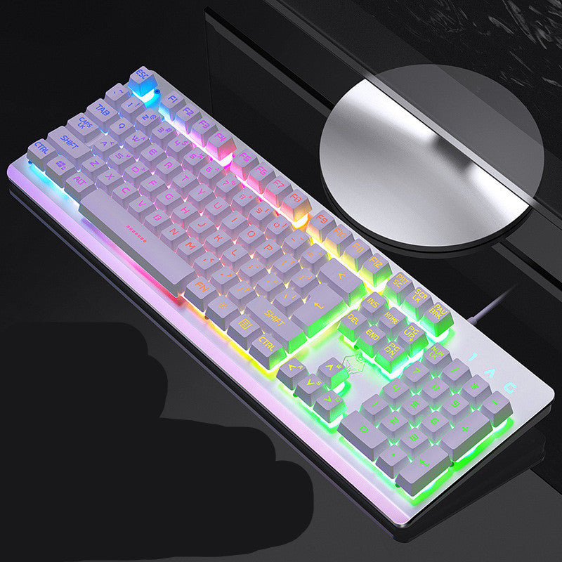 Metal RGB eSports Gaming PC Keyboard