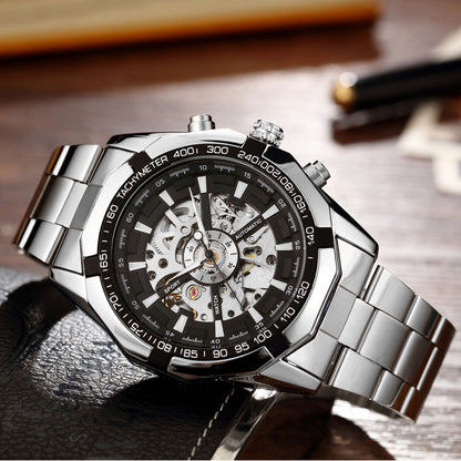 Men's Water-Resistant Casual Business Automatic Watch