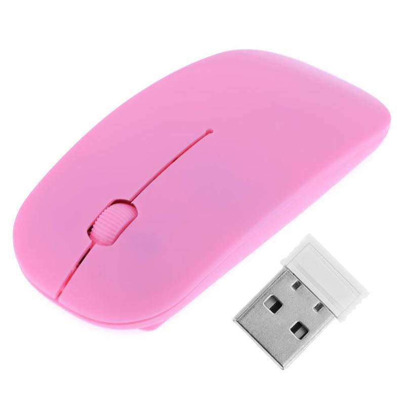 Ratón inalámbrico fino para ordenador - Conexión USB
