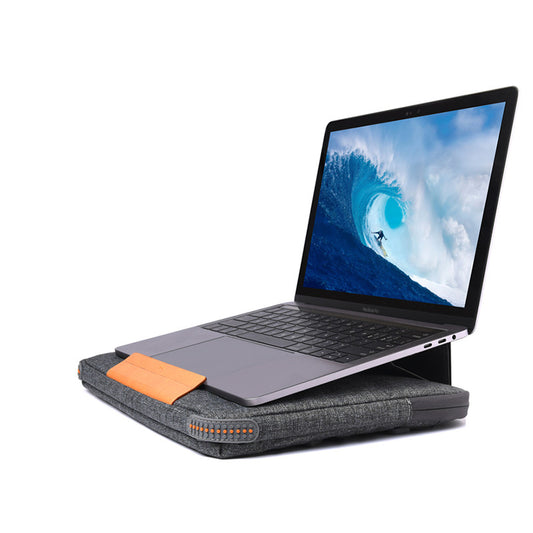 Sacoche sans bretelles pour ordinateur portable / MacBook (13") + support