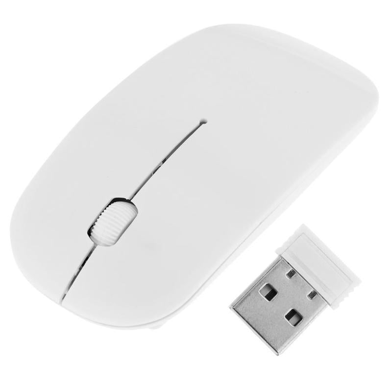 Ratón inalámbrico fino para ordenador - Conexión USB