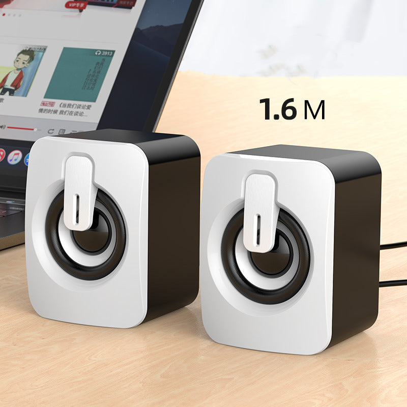 Mini Desktop Speakers - Aux