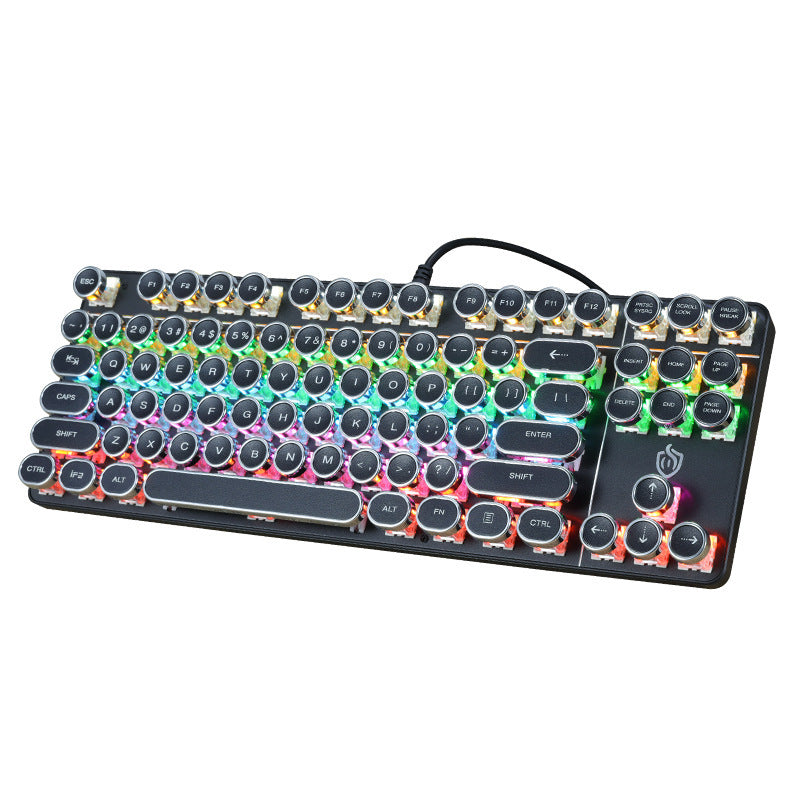 RGB Mechanical Keyboard - Round Keys